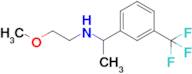 (2-Methoxyethyl)({1-[3-(trifluoromethyl)phenyl]ethyl})amine