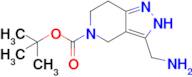 tert-butyl 3-(aminomethyl)-2H,4H,5H,6H,7H-pyrazolo[4,3-c]pyridine-5-carboxylate
