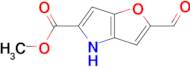 Methyl 2-formyl-4h-furo[3,2-b]pyrrole-5-carboxylate