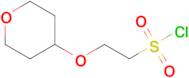 2-(Oxan-4-yloxy)ethane-1-sulfonyl chloride