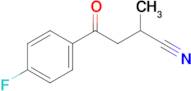4-(4-Fluorophenyl)-2-methyl-4-oxobutanenitrile