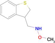 [(2,3-dihydro-1-benzothiophen-3-yl)methyl](methoxy)amine