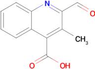 2-Formyl-3-methylquinoline-4-carboxylic acid