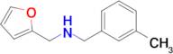 (Furan-2-ylmethyl)[(3-methylphenyl)methyl]amine