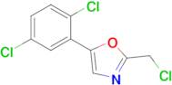 2-(Chloromethyl)-5-(2,5-dichlorophenyl)-1,3-oxazole