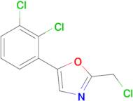 2-(Chloromethyl)-5-(2,3-dichlorophenyl)-1,3-oxazole