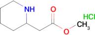 Methyl 2-(piperidin-2-yl)acetate hydrochloride