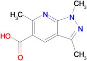 1,3,6-Trimethyl-1h-pyrazolo[3,4-b]pyridine-5-carboxylic acid