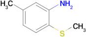 5-Methyl-2-(methylsulfanyl)aniline