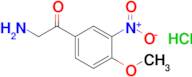 2-Amino-1-(4-methoxy-3-nitrophenyl)ethanone hydrochloride