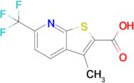 3-Methyl-6-(trifluoromethyl)thieno[2,3-b]pyridine-2-carboxylic acid