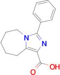 3-Phenyl-5h,6h,7h,8h,9h-imidazo[1,5-a]azepine-1-carboxylic acid