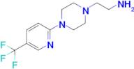 2-{4-[5-(trifluoromethyl)pyridin-2-yl]piperazin-1-yl}ethan-1-amine
