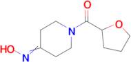 n-[1-(oxolane-2-carbonyl)piperidin-4-ylidene]hydroxylamine