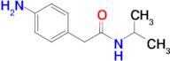 2-(4-Aminophenyl)-n-(propan-2-yl)acetamide