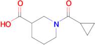 1-Cyclopropanecarbonylpiperidine-3-carboxylic acid