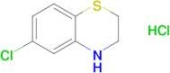 6-Chloro-3,4-dihydro-2h-1,4-benzothiazine hydrochloride