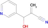 2-[hydroxy(pyridin-3-yl)methyl]prop-2-enenitrile