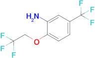 2-(2,2,2-Trifluoroethoxy)-5-(trifluoromethyl)aniline