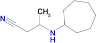 3-(Cycloheptylamino)butanenitrile