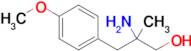 2-Amino-3-(4-methoxyphenyl)-2-methylpropan-1-ol