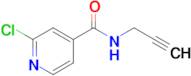 2-Chloro-n-(prop-2-yn-1-yl)pyridine-4-carboxamide