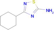 3-Cyclohexyl-1,2,4-thiadiazol-5-amine