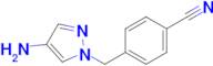 4-((4-Amino-1h-pyrazol-1-yl)methyl)benzonitrile