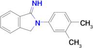 2-(3,4-Dimethylphenyl)-2,3-dihydro-1h-isoindol-1-imine