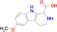 6-Methoxy-1h,2h,3h,4h,9h-pyrido[3,4-b]indole-1-carboxylic acid