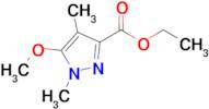 Ethyl 5-methoxy-1,4-dimethyl-1h-pyrazole-3-carboxylate