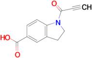 1-(Prop-2-ynoyl)-2,3-dihydro-1h-indole-5-carboxylic acid