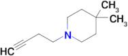 1-(But-3-yn-1-yl)-4,4-dimethylpiperidine