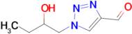 1-(2-Hydroxybutyl)-1h-1,2,3-triazole-4-carbaldehyde