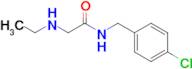 n-[(4-chlorophenyl)methyl]-2-(ethylamino)acetamide