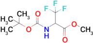 Methyl 2-{[(tert-butoxy)carbonyl]amino}-3,3,3-trifluoropropanoate