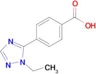 4-(1-Ethyl-1h-1,2,4-triazol-5-yl)benzoic acid