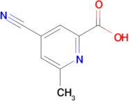 4-Cyano-6-methyl-2-pyridinecarboxylic acid