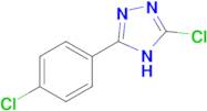 3-chloro-5-(4-chlorophenyl)-4H-1,2,4-triazole