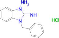 3-Benzyl-2-imino-2,3-dihydro-1h-1,3-benzodiazol-1-amine hydrochloride