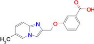 3-({6-methylimidazo[1,2-a]pyridin-2-yl}methoxy)benzoic acid