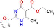 ethyl 2-(furan-2-yl)-6-methyl-4-oxo-1,4-dihydropyrimidine-5-carboxylate