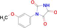 1-(3-Methoxyphenyl)imidazolidine-2,4,5-trione