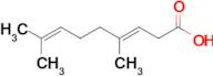 (3e)-4,8-Dimethylnona-3,7-dienoic acid