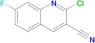 2-Chloro-7-fluoroquinoline-3-carbonitrile