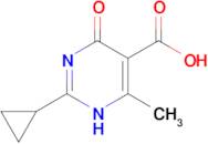 2-cyclopropyl-6-methyl-4-oxo-1,4-dihydropyrimidine-5-carboxylic acid
