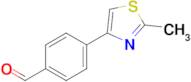 4-(2-Methyl-1,3-thiazol-4-yl)benzaldehyde