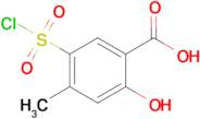 5-(Chlorosulfonyl)-2-hydroxy-4-methylbenzoic acid