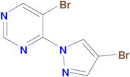 5-Bromo-4-(4-bromo-1h-pyrazol-1-yl)pyrimidine