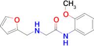 2-[(furan-2-ylmethyl)amino]-n-(2-methoxyphenyl)acetamide